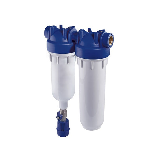 Self-Cleaning Two-Stage Filtration System - Slim 10"